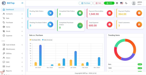 BillTop Dashboard